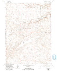 Download a high-resolution, GPS-compatible USGS topo map for Indian Hill, WY (1993 edition)