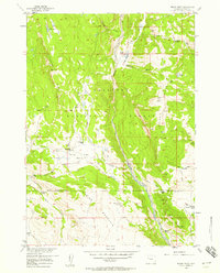 Download a high-resolution, GPS-compatible USGS topo map for Indian Point, WY (1958 edition)