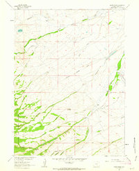Download a high-resolution, GPS-compatible USGS topo map for Indian Rocks, WY (1963 edition)