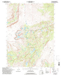 Download a high-resolution, GPS-compatible USGS topo map for Ink Wells, WY (1997 edition)