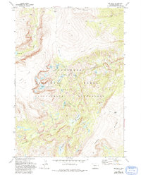 Download a high-resolution, GPS-compatible USGS topo map for Ink Wells, WY (1993 edition)