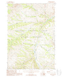Download a high-resolution, GPS-compatible USGS topo map for Irish Rock, WY (1988 edition)