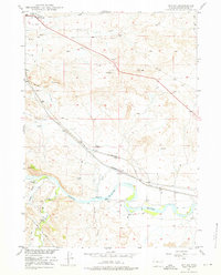 Download a high-resolution, GPS-compatible USGS topo map for Irvine, WY (1976 edition)