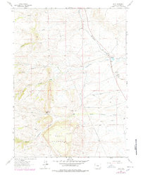 Download a high-resolution, GPS-compatible USGS topo map for Islay, WY (1978 edition)