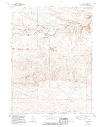 Download a high-resolution, GPS-compatible USGS topo map for J H D Ranch, WY (1995 edition)