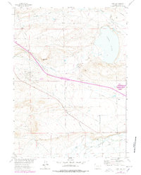 Download a high-resolution, GPS-compatible USGS topo map for James Lake, WY (1978 edition)