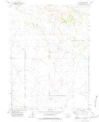Download a high-resolution, GPS-compatible USGS topo map for Jay Em NW, WY (1978 edition)