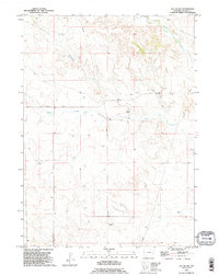 Download a high-resolution, GPS-compatible USGS topo map for Jay Em NW, WY (1995 edition)