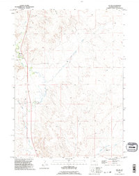 Download a high-resolution, GPS-compatible USGS topo map for Jay Em, WY (1995 edition)