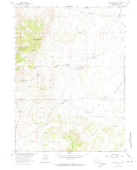 Download a high-resolution, GPS-compatible USGS topo map for Jelm Mountain, WY (1974 edition)
