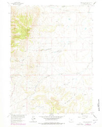 Download a high-resolution, GPS-compatible USGS topo map for Jelm Mountain, WY (1978 edition)