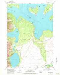 Download a high-resolution, GPS-compatible USGS topo map for Jenny Lake, WY (1972 edition)