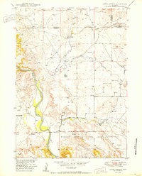 1950 Map of Jewel Springs