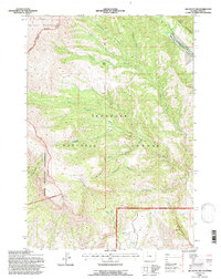 Download a high-resolution, GPS-compatible USGS topo map for Jim Mountain, WY (1997 edition)