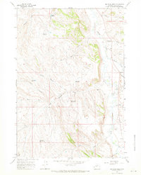 Download a high-resolution, GPS-compatible USGS topo map for Joe Emge Creek, WY (1971 edition)