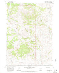 Download a high-resolution, GPS-compatible USGS topo map for Johnson Draw, WY (1971 edition)
