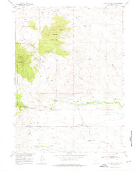 Download a high-resolution, GPS-compatible USGS topo map for Johnson Mountain, WY (1976 edition)