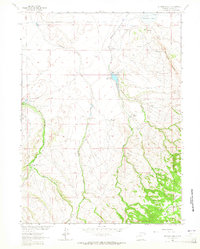 Download a high-resolution, GPS-compatible USGS topo map for Johnson Ranch, WY (1965 edition)
