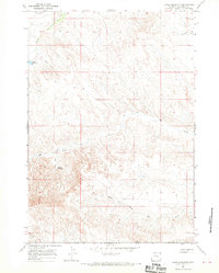 Download a high-resolution, GPS-compatible USGS topo map for Jones Reservoir, WY (1970 edition)