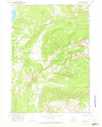 Download a high-resolution, GPS-compatible USGS topo map for Joy Peak, WY (1972 edition)