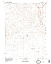 Download a high-resolution, GPS-compatible USGS topo map for Juel Spring, WY (1995 edition)