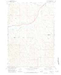 Download a high-resolution, GPS-compatible USGS topo map for Julio Draw, WY (1975 edition)