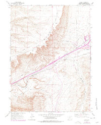 Download a high-resolution, GPS-compatible USGS topo map for Kanda, WY (1978 edition)