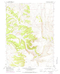 Download a high-resolution, GPS-compatible USGS topo map for Kappes Canyon, WY (1978 edition)