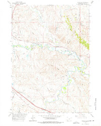 Download a high-resolution, GPS-compatible USGS topo map for Kaycee NE, WY (1978 edition)