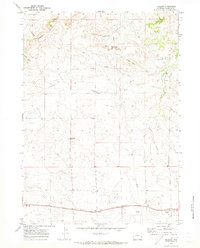 preview thumbnail of historical topo map of Niobrara County, WY in 1970
