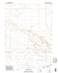 Download a high-resolution, GPS-compatible USGS topo map for Kessler Gap, WY (1995 edition)