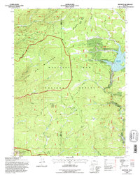 Download a high-resolution, GPS-compatible USGS topo map for Keystone, WY (1996 edition)