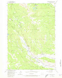 Download a high-resolution, GPS-compatible USGS topo map for Kisinger Lakes, WY (1973 edition)