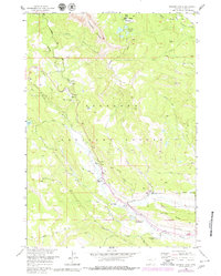 Download a high-resolution, GPS-compatible USGS topo map for Kisinger Lakes, WY (1980 edition)