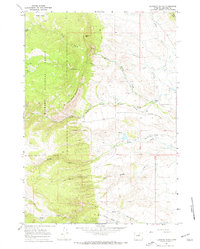 Download a high-resolution, GPS-compatible USGS topo map for Klondike Ranch, WY (1972 edition)
