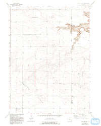 Download a high-resolution, GPS-compatible USGS topo map for Klutz Canyon, WY (1993 edition)