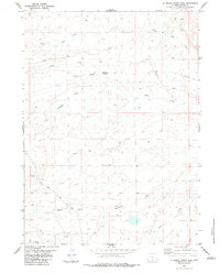 Download a high-resolution, GPS-compatible USGS topo map for La Marsh Creek East, WY (1983 edition)