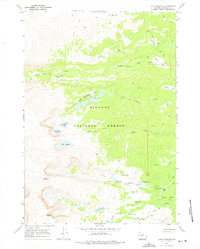 Download a high-resolution, GPS-compatible USGS topo map for Lake Angeline, WY (1975 edition)