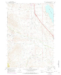Download a high-resolution, GPS-compatible USGS topo map for Lake De Smet West, WY (1978 edition)