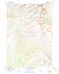 Download a high-resolution, GPS-compatible USGS topo map for Lake Helen, WY (1987 edition)