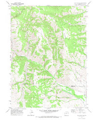 Download a high-resolution, GPS-compatible USGS topo map for Lake Mountain, WY (1973 edition)