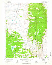 Download a high-resolution, GPS-compatible USGS topo map for Lake Owen, WY (1963 edition)