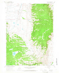 Download a high-resolution, GPS-compatible USGS topo map for Lake Owen, WY (1966 edition)