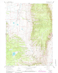 Download a high-resolution, GPS-compatible USGS topo map for Lake Owen, WY (1984 edition)