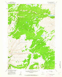Download a high-resolution, GPS-compatible USGS topo map for Lake Solitude, WY (1962 edition)