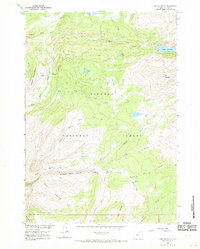 Download a high-resolution, GPS-compatible USGS topo map for Lake Solitude, WY (1969 edition)