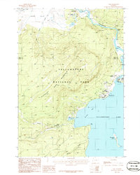Download a high-resolution, GPS-compatible USGS topo map for Lake, WY (1986 edition)