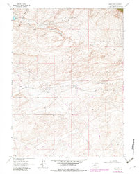 Download a high-resolution, GPS-compatible USGS topo map for Lamont NE, WY (1982 edition)