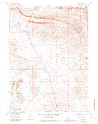 Download a high-resolution, GPS-compatible USGS topo map for Lamont, WY (1982 edition)