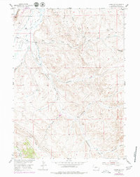 Download a high-resolution, GPS-compatible USGS topo map for Lander SE, WY (1979 edition)